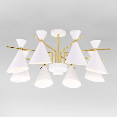 Потолочная люстра Eurosvet Apart 70114/8 белый фото Потолочная люстра Eurosvet Apart 70114/8 белый. Фото №2