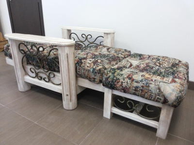 Кресло Викинг 02 (браширование). Фото