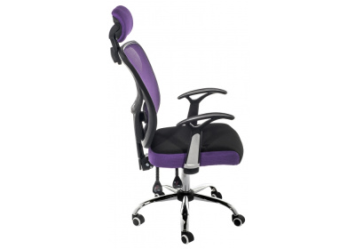 Компьютерное кресло Lody 1 фиолетовое / черное. Фото