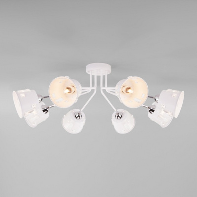 Потолочная люстра Eurosvet Benna 70105/8 белый. Фото №2