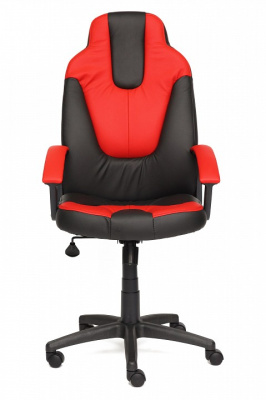 Компьютерное кресло NEO2 кож/зам, черный/красный, 36-6/36-161  id -. Фото