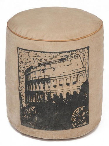 Пуф Secret De Maison ROMA ( mod. 1623 ) Рисунок: Рим. Фото №1