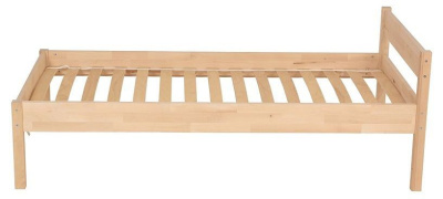 Кровать Polini Kids Simple, коричневый фото Кровать Polini Kids Simple, коричневый. Фото №3