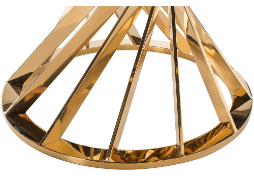 Стол стеклянный Twist gold / black фото Стол стеклянный Twist gold / black. Фото №4