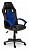 Компьютерное кресло DRIVER кож/зам/ткань, черный/синий, 36-6/10 (id:  )