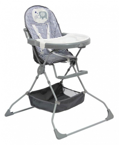 Стул для кормления Polini kids 252, белый. Фото №1