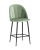 Стул полубарный Логан велюр фисташковый фото Стул полубарный Логан велюр фисташковый. Фото №1